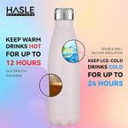 HASLE OUTFITTERS 17oz Stainless Steel Water Bottles Bulk, Vacuum Insulated - Image 4