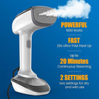 Powerful Handheld Fabric Steamer - 1800W - Image 2