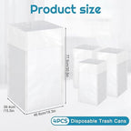 Rainmae 4PCS XL Size Disposable Trash Cans - Image 2