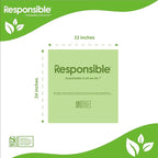Responsible Products Kitchen Bin Liners, Certified Compostable, Heavy Duty - Image 2