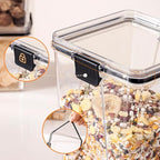 Food Storage Containers 4pack Plastic BPA Free shatterproof Freezeable - Image 3