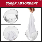 200 Pcs Microfiber Cleaning Cloth 16x16 Inch Microfiber Towels - Image 3