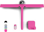 GÜTEWERK Shower Squeegee for Glass Doors, Silicone Window Squeegee, Bathroom by G%C3%9CTEWERK