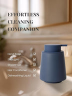 INGOFIN Ceramic Foaming Soap Dispenser -14 oz Foam Hand Soap Dispenser Bathroom - Image 7