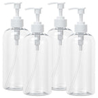 Yebeauty Pump Bottle Dispenser, 3 Pack 17oz/500ml Dish Lotion Soap Dispenser by For+A+Better+Life