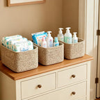 Small Cotton Rope Basket – Storage Bin - Image 5