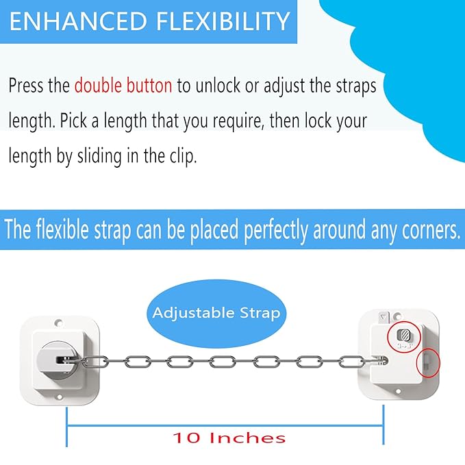YEYA Anti-Tip No Drill Furniture Anchor - Image 8