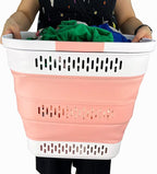 SAMMART 40L Collapsible Plastic Laundry Basket - Image 6