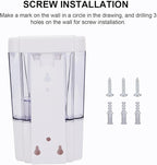 Automatic Soap Dispenser Wall Mounted: 700ml/23.7oz Commercial Hand Soap - Image 7