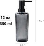 12 oz Glass Soap Dispenser - Image 4