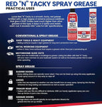 Lucas Oil 10318 Red N Tacky Grease 3 Ounce Combo Pack - Image 4