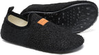 QZKDM Lightweight Slip on Grip Indoor House Slippers Barefoot Non Slip Home - Image 5