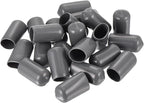 uxcell 20pcs Rubber End Caps 10mm ID Vinyl PVC Round Tube Bolt Cap Cover Screw - Image 4