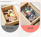 Adjustable Drawer Divider Kit – 8 Pack – DIY Expandable Drawer Organizer - Image 3