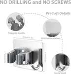 Mop Broom Holder No Drill, Mop Broom Organizer Wall Mounted Heavy Duty - Image 4