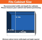 ROOMTEC Individual Pull Out Cabinet Organizer, 2 Tier Spice Rack Organizer - Image 4