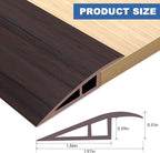 Vinyl Door Threshold Flooring Transition Strip Self Adhesive Carpet Edging Strip - Image 2