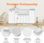 Lifewit Silverware Drawer Organizer, Expandable Utensil Organizer - Image 5