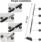 4 Pack Outdoor Indoor Broom, Brooms - Image 7