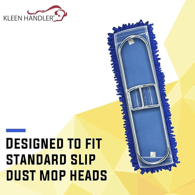 Kleen Handler 24 Inch Commercial Dust Mop Frame - Image 7