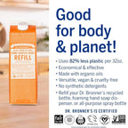 Dr. Bronner's Magic Soap-Pure-Castile Liquid Soap Refill-Regenerative Organic - Image 4