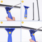 ITTAHO Window Washing Kit with Extension Pole, Window Cleaner - Image 8