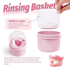 Denture Bath Case Cup Box Holder Storage Soak Container - Image 3
