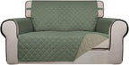 PureFit Reversible Quilted Sofa Cover, Water Resistant Slipcover Furniture by PureFit