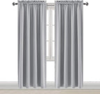 DWCN Blackout Curtains Room Darkening Thermal Insulated Bedroom Curtains Window - Image 9