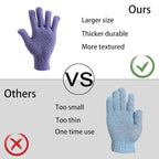 Bath Exfoliating Gloves Scrub - Image 4