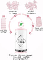 Fantasticlean Large Tear-Away Microfiber Cleaning Cloth Roll - Image 8