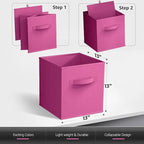 Sorbus 13 Inch Storage Bins - Image 7