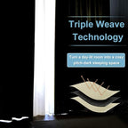 RYB HOME Small Window Curtains Blackout - Image 6