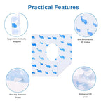 41 Pack Toilet Seat Covers Disposable, Extra Large Disposable Toilet Seat Covers - Image 6
