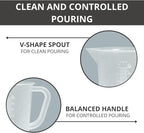 Plastic Graduated Measuring and Mixing Pitcher - 1000ml Plastic Graduated - Image 4