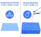 YoleShy 48 Pack Sponges Kitchen Natural Compressed Cellulose Sponges Durable - Image 2