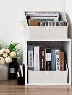 StorageWorks Closet Storage Bins, Trapezoid Organizer Box - Image 5