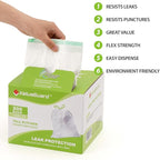 Large Trash Bag 13 Gallon Tall Drawstring 100% Post-Consumer Recycled Garbage - Image 5