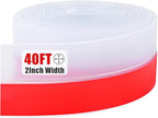 Draft Seal Tape for Doors and Windows 2 in x 40 Ft Silicone Weather Stripping by Kikerike