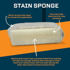 MāKRS Stain Sponge, Snag and Streak-Free Applicator Sponges, Micro-Brush - Image 4