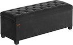 SONGMICS Velvet Storage Ottoman Bench, Foot Rest by SONGMICSbySONGMICSHOME