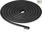 Window Foam Seal Tape 1/2Inch Wide X 1/2Inch Thick, High Density Self Adhesive by YIJUHOU