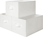StorageWorks Storage Baskets for Shelves, Foldable Fabric Closet Storage Bins - Image 8