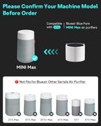 Leemone 2 Pack mini Max SmokeBlock Filter Compatible - Image 2