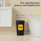 3 Pack Bathroom Small Trash Can - Image 3