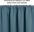 RYB HOME Blue Blackout Curtains - Image 7