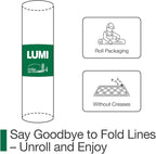 LUMI Indoor Door Mat 24"x36", Ultra Thin Low Profile Non-Slip Doormat - Image 3