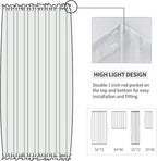 DWCN French Door Curtains – Rod Pocket Thermal Blackout Curtain - Image 3