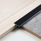 3Pcs Aluminum T Molding Trim & Floor Transition Strips, Flat Divider Strip by AllAboutTrimMoldings