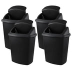 19 Gallon Kitchen Waste Bin, Large Plastic Trash Can, Holds 70 Liters by Parlynies